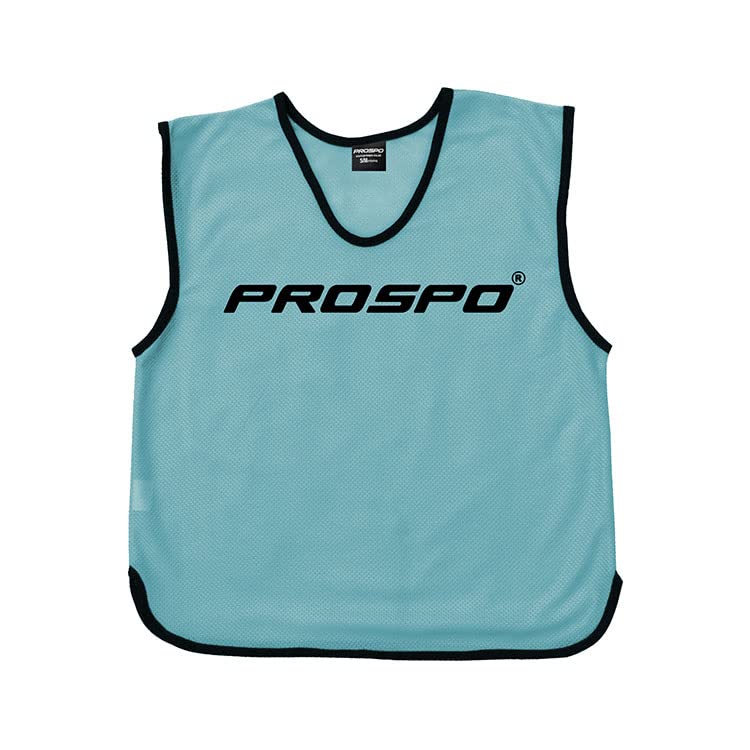 Prospo Training Bibs [5 Pack] - Pro Football Training Vests - 16 Colours & 4 Sizes | Multi-Sport Bibs | Kids/Adult Bib | Football Bibs | Training Equipment