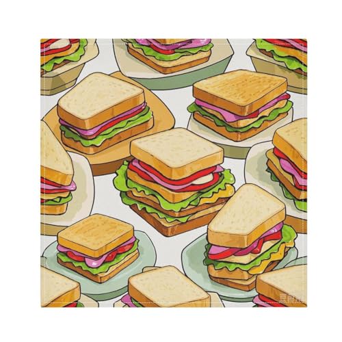 Servilletas de Tela Cuadradas 20 x 20 pulgadas Pack x4 miniatura 2