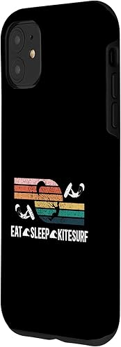 Miniatura 2 de iPhone 11 Eat Sleep Kitesurf Kitesurfing Kitesurfer Kiteboard Case