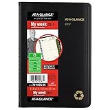 AT-A-GLANCE Weekly / Monthly Appointment Book / Planner 2017, Recycled, 4-7/8 x 8