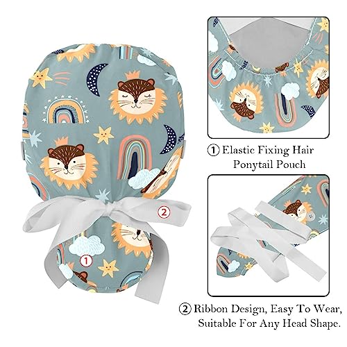 Cappelli da Lavoro da Donna e Uomo Berretti Bouffant Ajustable - 4