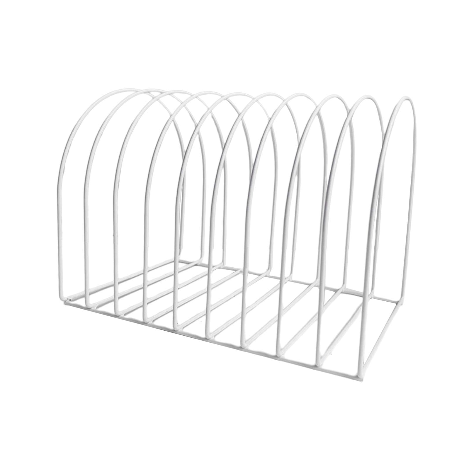 Sharplace Présentoir de chapeaux en laine, support de bonnet de bain, support décoratif de table pour chapeaux, support de rangement pour chapeaux en tricot, 10 grilles blanches