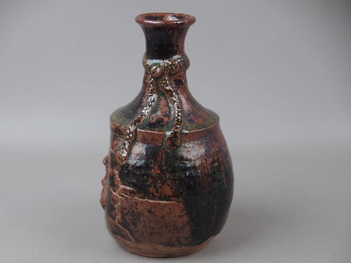 備前焼 徳利 作家もの 起き上がり小法師 器 焼き物 備前焼 徳利 作家