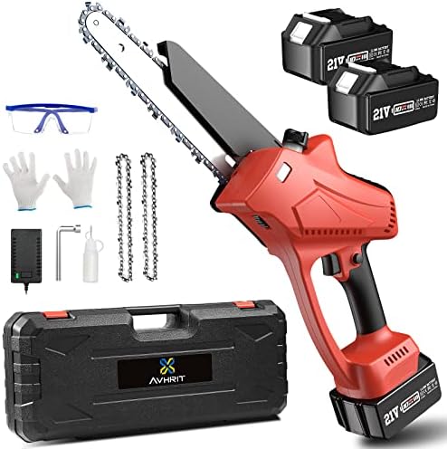 Motosega Elettrica A Batteria E Potatore Telescopico 2 In 1 - 8 Pollici, Motore Brushless, 8000 MAh, Altezza 16 Piedi - Foto 5