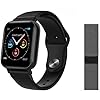 Ecloud Shop® Intelligent sporthorloge waterdichte armband hartslagfrequentie bloeddruk- slaapmonitor polshorloges, met 1…