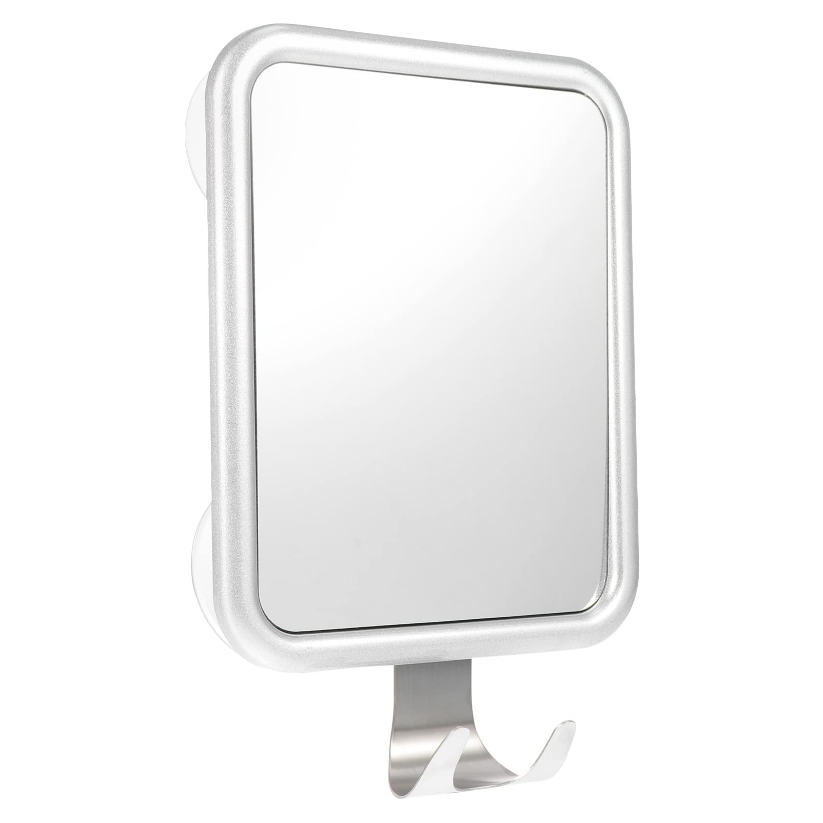 Espejo de baño portátil sin niebla con ventosa, ideal para maquillaje de mujer, apto para viajes, antivaho, perfecto para duchas y uso en tocador