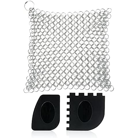 Set de Limpieza BBQ-Toro para Horno Holandés con Limpiador de Anillos y Raspador de Parrilla Cover