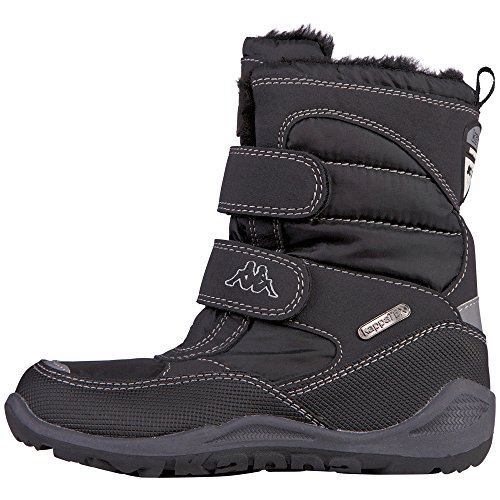 Kappa Tundra Tex, Stivaletti Unisex-Bambini, Nero