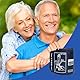 Blutdruck Manschette,Blutdruckmessgerät Oberarm Blutdruckmanschette Ersatz Accessories Blood Pressure Monitor Comfort Große Oberarmmanschette Blutdruckgerät Cuffs XXL für Oberarmblutdruckmessgerät