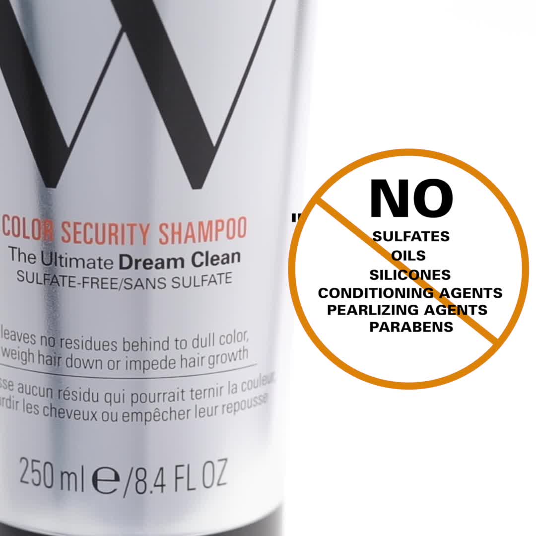 COLOR WOW Color Security Shampoo - Sulfate Free & Residue-Free Formula | Healthy Looking Hair & Scalp - Image 8