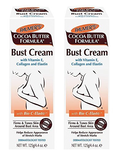 Palmer's Cocoa Butter Formula Bust Cream 4.40 oz (Pack of 2)