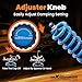 maXpeedingrods Coilover for Audi A6 2012-2018, for Audi A7 Quattro 2012-2018, 24 Levels Damper Adjustable Coilovers Suspension Kit Strut, Height Adjustable T6 Upgraded Lowering Kits Blue