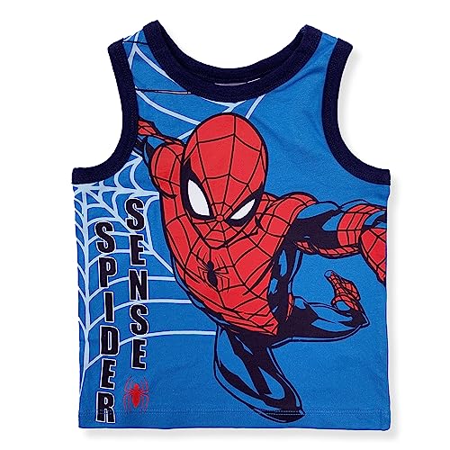 Débardeur Spiderman Marvel pour enfant en coton de marque SUN CITY