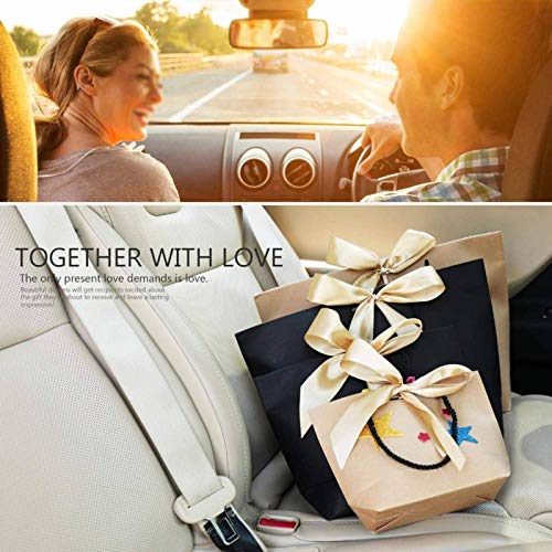 10pc Large Size Gift Box Packaging Gold Handle Paper Gift Bags Kraft Paper With Handles Wedding Baby Shower Birthday… - Afbeelding 4