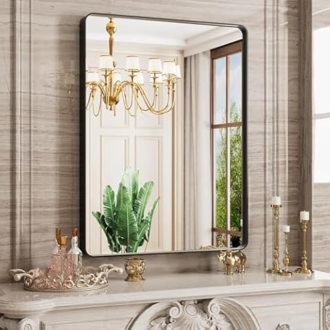 JISOSO 24x32 Inch Bathroom Mirror Cover