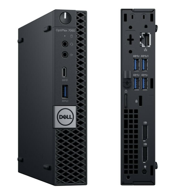 Dell Optiplex 7070 Mini Ordinateur de Bureau, Intel Core i5-9500T, 16 Go de RAM, SSD 256 Go, Wi-FI, Bluetooth, Pas de Clavier ni de Souris, Windows 11 Pro...