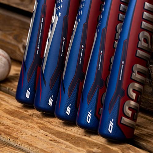 Bate de béisbol Marucci CAT9 Pastime USSSA de metal premium con barril de 7,5 cm 6
