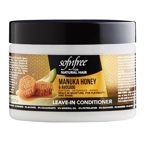 SOF N' FREE Leave-In Conditioner with Manuka Honey & Avocado 325ml