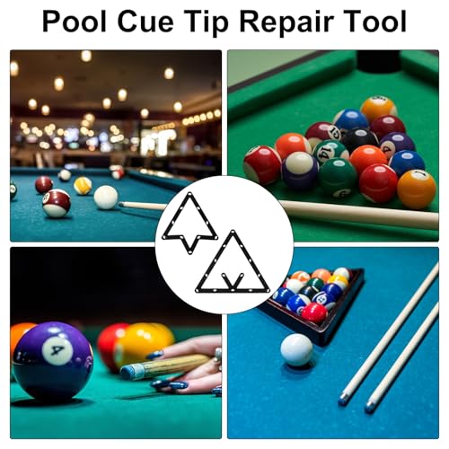 PATIKIL 6 Stück Magic Rack, 8, 9 und 10 Ball Combo Pack Magic Ball Rack Sheet Pool Rack Tisch Ballhalter Billardzubehör