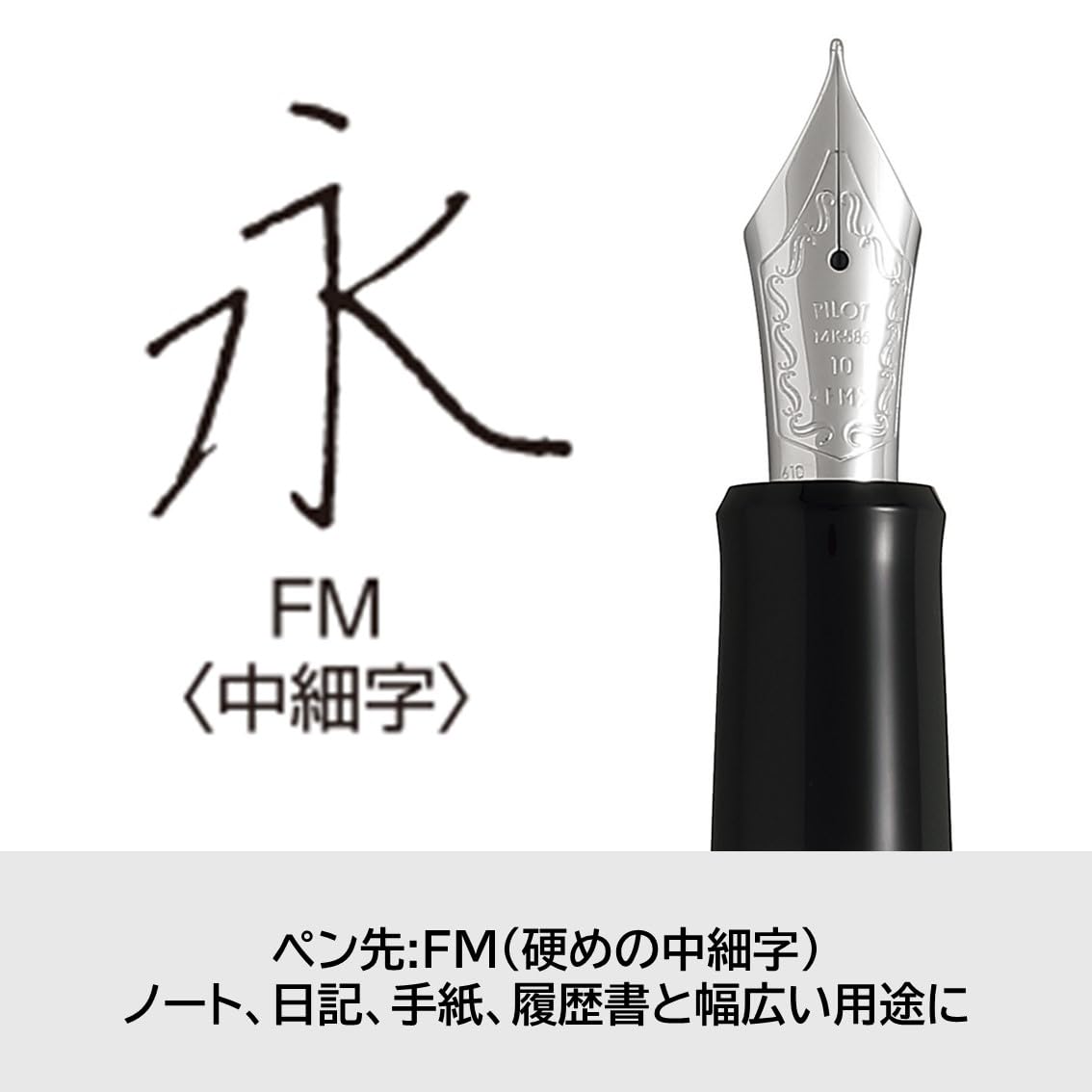 Amazon | PILOT 万年筆 カスタム ヘリテイジ912 ファインミディアム FM