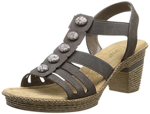 Rieker - 69082, Sandali Aperti Donna