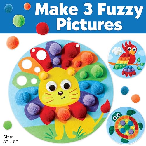 Creativity For Kids 6268000 Pom Pom Pictures: Animals - Preschool Learning Activities, Sensory Toys For Toddlers, Toddler Arts And Crafts thumb #1