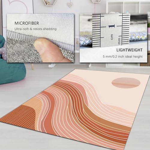 Tapis lavable en machine 90x150cm avec envers antidérapant - 6