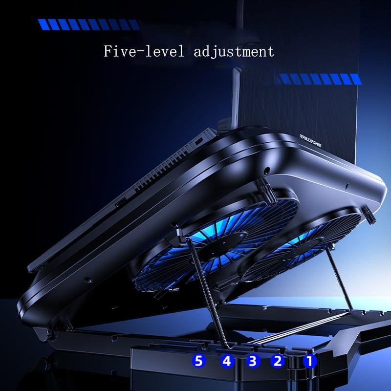 Height Adjustable Foldable Fan Notebook Computer Cooling System