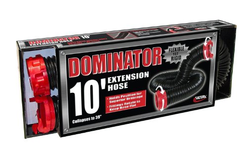 Image of Valterra D04-0200 Dominator 10' Extension Hose , Black