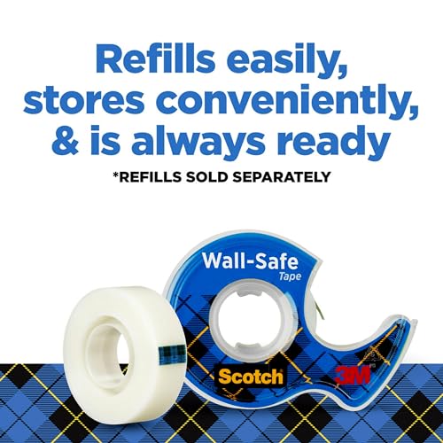 Ruban Scotch Wall-Safe invisible standard lot de 4 rouleaux - 7