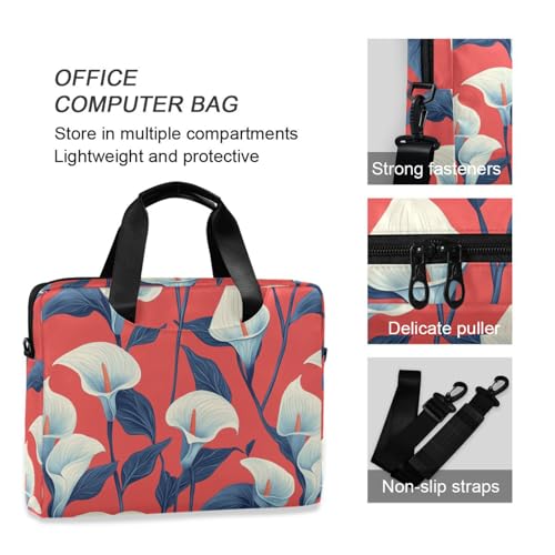 Maletín para laptop 15.6 pulgadas con bolso cruzado miniatura 6