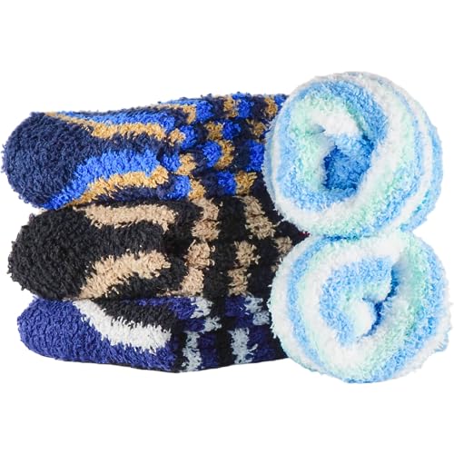 T&R Industrees Kinder Kuschelsocken - Haussocken - Plüschsocken -...