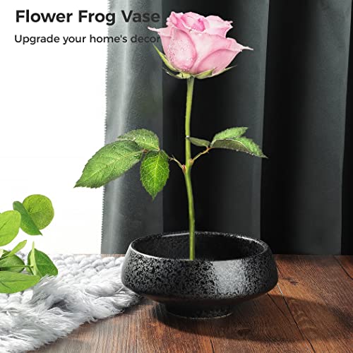 Pot de fleurs en céramique grenouille rétro cache-pot vintage terracotta - 3