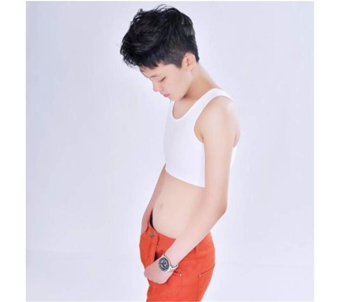 BaronHong Carpeta de compresión Plana Transpirable Tomboy Trans Lesbian