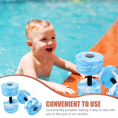 GANAZONO 2pcs Mancuernas Acuáticas para Ejercicio en Piscina miniatura 5