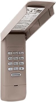 LiftMaster 877LM Wireless Keypad ONLY for Openers with Yellow Learn Button