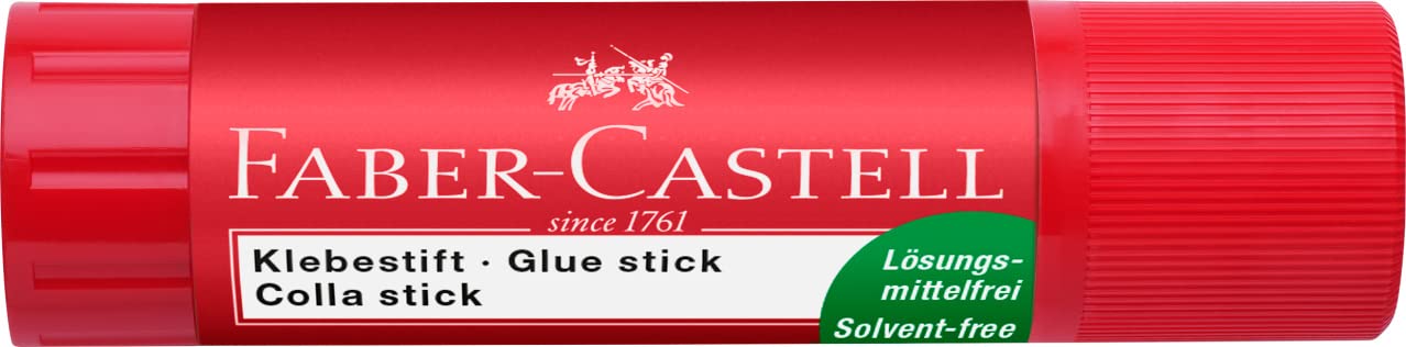 Faber-Castell Bâton de colle, blanc, 20 g