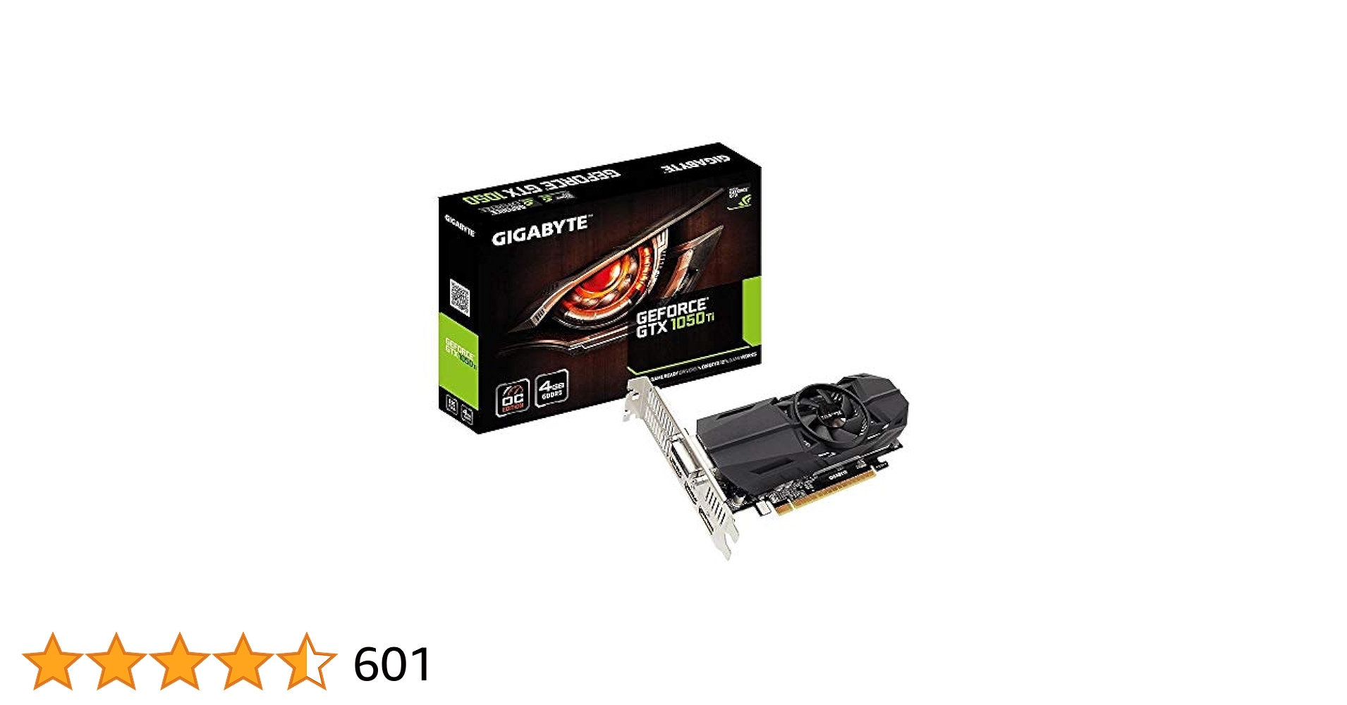 グラフィックボード・グラボ・ビデオカード GIGABYTE GV-N105TOC-4GL GTX1050Ti Amazon.com: Gigabyte Geforce GTX 1050 Ti OC 4GB GDDR5 128