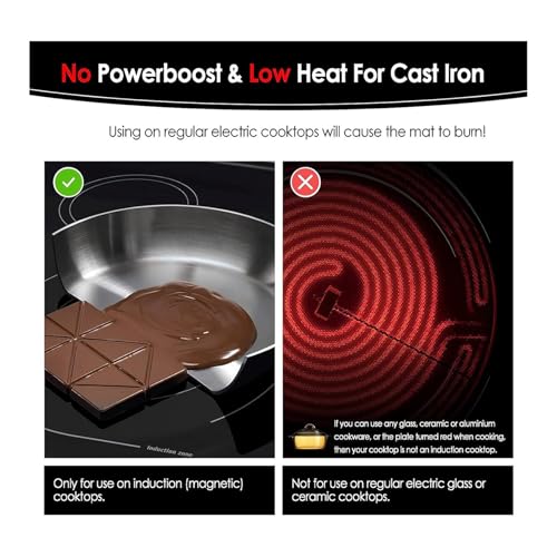 Tapis de cuisson à induction anti-rayures pour protéger la table en verre - 3
