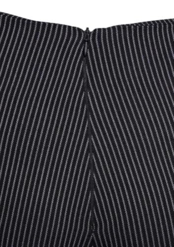 Ro Rox Pinstripe Capris - 1950s Vintage Alternative Goth Office Trousers Pants2