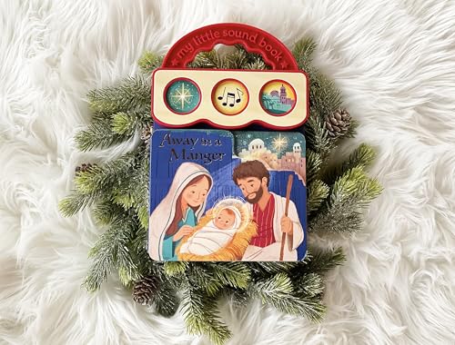 The First Christmas 3-Button Sound Board Book for Babies and Toddlers (3-button Early Bird Sound Books) - Thumbnail 3