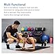 Hinter-dem-Kopf-Kopfhörer, Kabelloses Bluetooth-Headset Zum Umwickeln des Kopfes, Leichtes, Kleines, Faltbares, Schweißfestes Sport-Headset für Training, Büro, Gehen und Laufen
