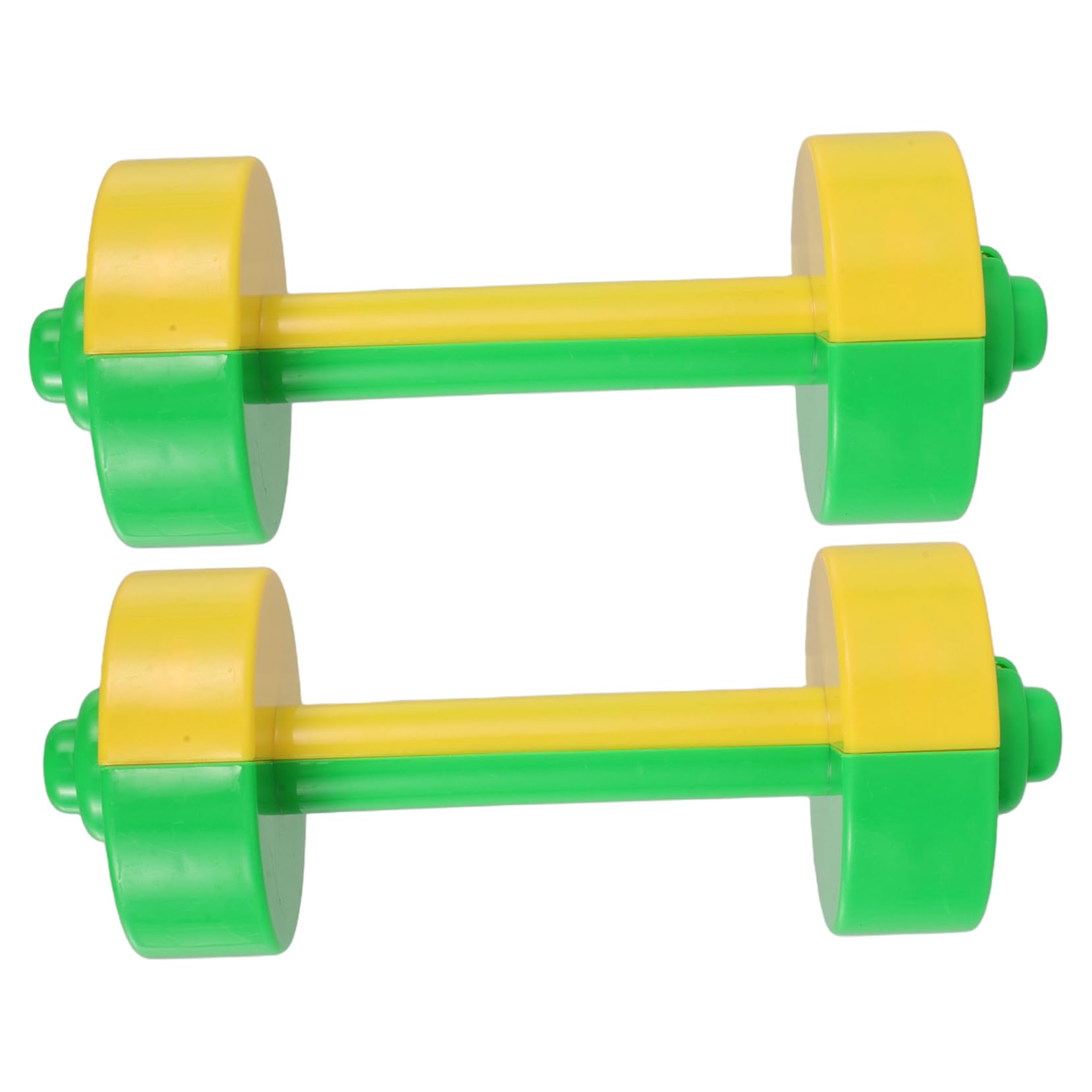 KESYOO Dumbbells Colorful Fitness Weights for Dual Color Plastic Dumbbells for Home Workout Motor Skills Development Fun Preschool
