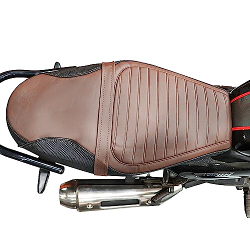 Image of TVS Seat Cover for Sweat Free Comfortable Riding| Nylon Thread Stitching for Strength| Bike Riding Accessories|Heat & UV Ray Protection|Enhanced Tear Resistance