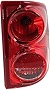Evan-Fischer Tail Light Assembly Compatible with 2005-2010 Dodge Dakota Passenger Side