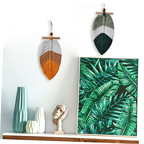Tenture murale en macramé lot de 5 déco bohème salon