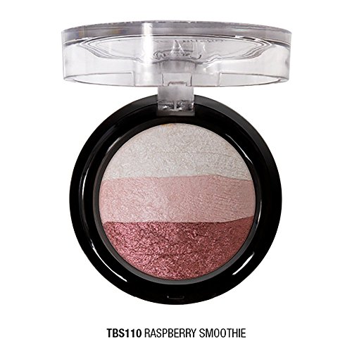 J'Cat Beauty Triple Crown Baked Eyeshadow 110 (Raspberry Smoothie)