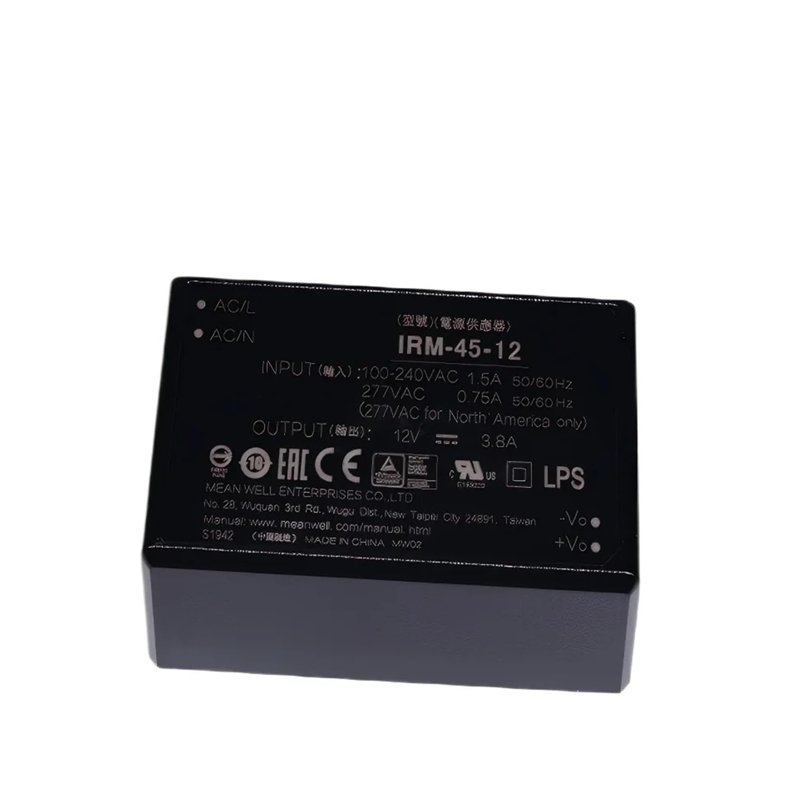 BRODEFUP 45WAC-DC Power Module IRM-45-5V IRM-45-12V IRM-45-15V IRM-45-24V IRM-45-48V(IRM-45-48)