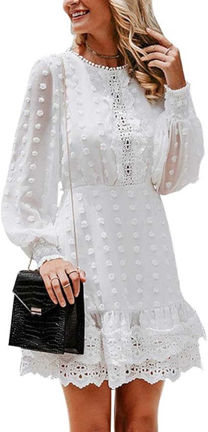 robe mousseline courte