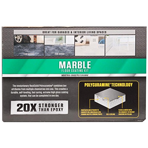 Rust-Oleum RockSolid Marble Mountain White Floor Coating miniatura 5